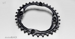  AbsoluteBLACK převodník 104BCD OVAL 32T černý