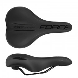 Sedlo FORCE COMFORT GEL, černé