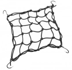 Force gumicuk upínací síť, 25 x 25 cm, černá