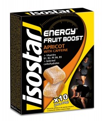 Želé ISOSTAR ENERGY FRUIT BOOST 10x10g meruňka