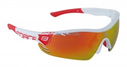 Force brýle RACE PRO - bílo/červené