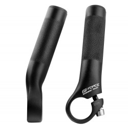 Rohy FORCE GOR 11 cm Al, černé matné
