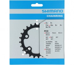 Převodník Shimano Deore FC-M6000 24z 2x10