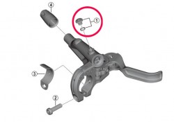 Shimano odvzdušňovací šroub hydraulické brzdové páky - ORIGINÁL