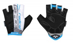 FORCE RADICAL rukavice, černo-bílo-modré