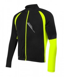 FORCE ZORO bunda/dres dlouhý rukáv, černo-fluo