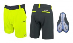 FORCE BLADE MTB s odnímatelnou vložkou černo-fluo