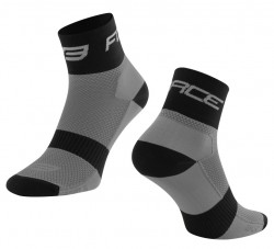 FORCE SPORT 3 ponožky, šedo-černé