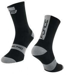 FORCE LONG PRO ponožky, černo-šedé