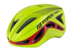 FORCE REX přilba, fluo-červená