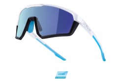Brýle FORCE APEX, bílo-šedé, modré zrcadlové skla
