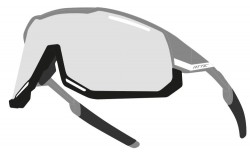 Brýle FORCE ATTIC šedo-černé, fotochromatická skla