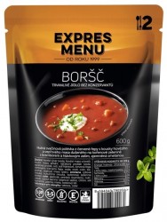 Expres Menu - jídlo na cesty - Polévka Boršč 600g/2porce