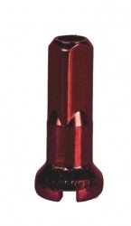 CnSpoke ALU nipl 2x14mm anodizovaný červený