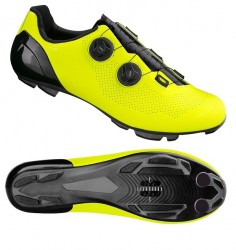 Tretry FORCE MTB WARRIOR CARBON, fluo