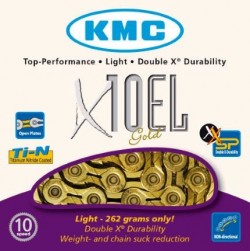 Řetěz KMC X-10 EL light GOLD 