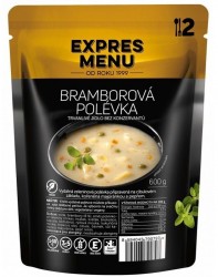 Expres Menu - jídlo na cesty - Bramborová polévka 600g/2porce